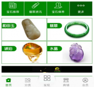 安菲科技APP开发-宝石圈交流app开发 走进珠宝背后的世界