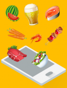 安菲科技APP开发-美食海报设计APP开发未来会走向线下营销吗