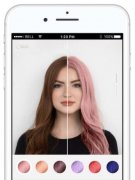 安菲科技APP开发-AR染发体验APP开发 精准分析头发