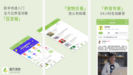 安菲科技APP开发-不一样的握爪宠物app点评