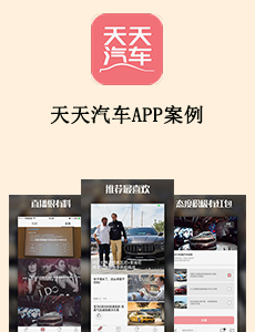 天天汽车APP案例