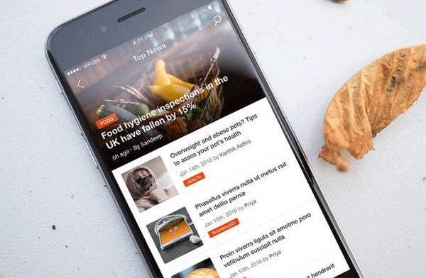 开发综合新闻app 多样化的内容展现-重庆app开发安菲科技