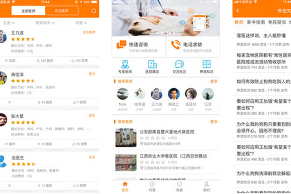 宠物app制作面向宠物主人的在线问诊平台--重庆做app开发安菲科技